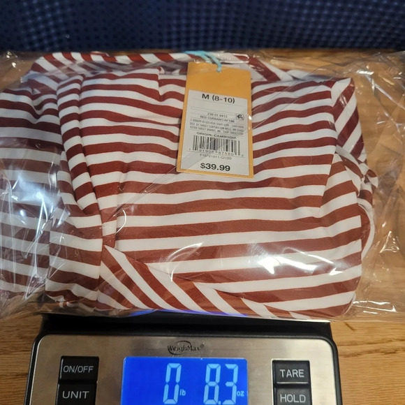 NWT Kona Sol Red and White One Piece Swimsuit - Picture 9 of 9